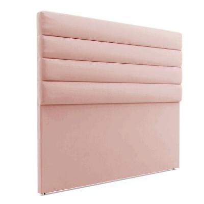Cabeceira Para Cama Box Casal 140 Cm Veludo Rosê