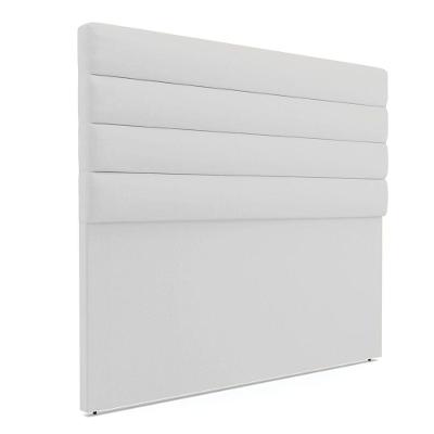 Cabeceira Para Cama Box Casal 140 Cm Linho A05 Cinza
