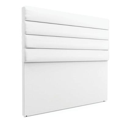 Cabeceira Para Cama Box Casal 140 Cm Corino Branco