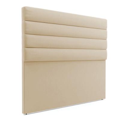 Cabeceira Para Cama Box Casal 140 Cm Suede Bege