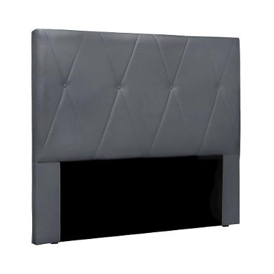 Cabeceira Para Cama Box Casal Aquilla 140Cm Veludo Cinza