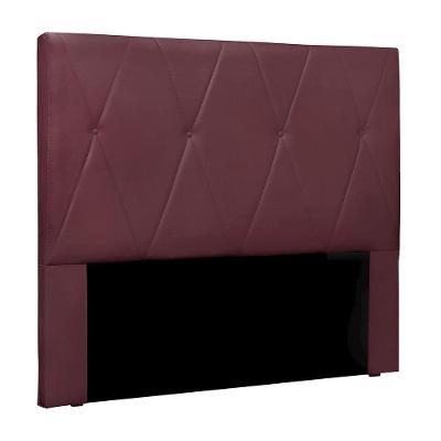 Cabeceira Para Cama Box Casal Aquilla 140Cm Veludo Púrpura