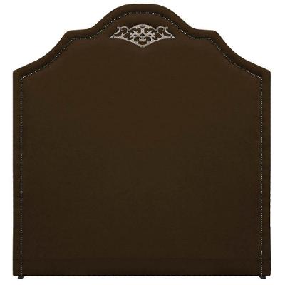 Cabeceira Queen P02 160 Cm Para Cama Box Corano Marrom