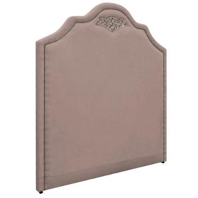 Cabeceira Casal Orlando P02 140cm Suede Rosê