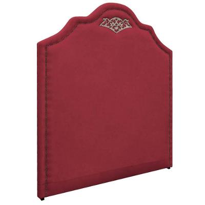 Cabeceira Casal Orlando P02 140cm Suede Vermelho