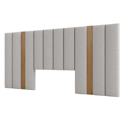 Cabeceira Para Cama Box Casal 275Cm Dalla D01 Freijó