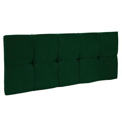 Cabeceira Painel Nina Solteiro 90cm Suede Verde