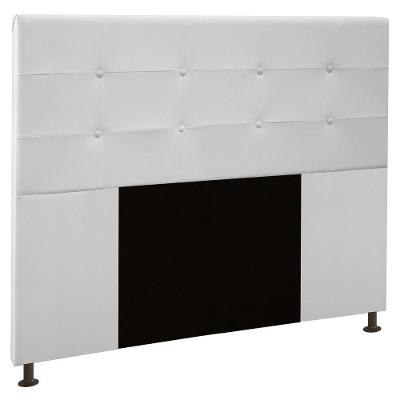 Cabeceira Cama Box Casal Queen 160cm Safira Branco