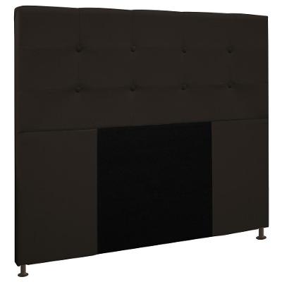 Cabeceira Cama Box Casal Queen 160cm Safira Marrom