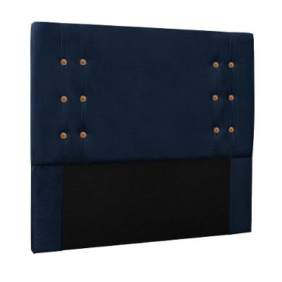 Cabeceira Decorativa Queen Size 1,60m Kors Azul Marinho
