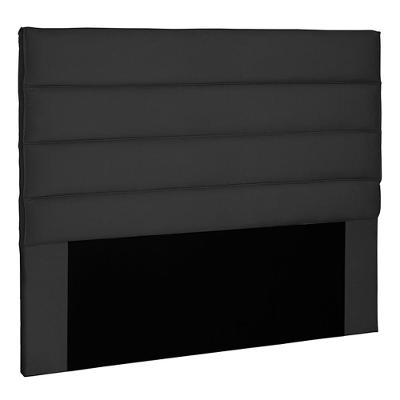 Cabeceira Decorativa 1,60m Queen Size Guess Suede Preto
