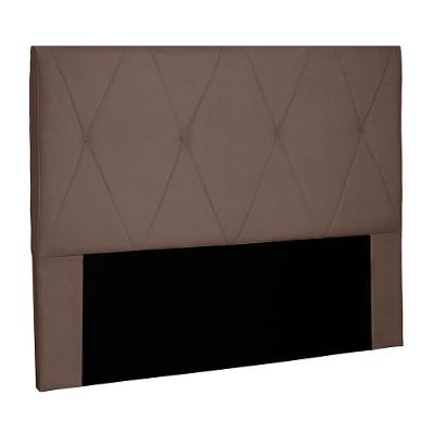 Cabeceira Decorativa 1,40m Yves Suede Caramelo