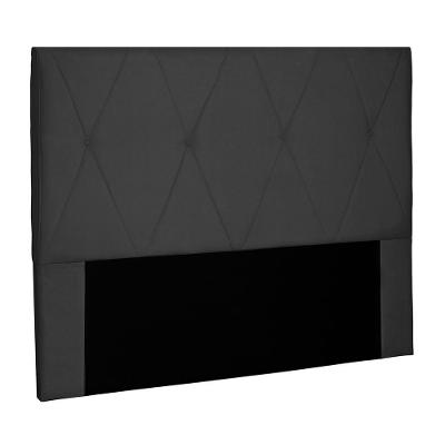 Cabeceira Decorativa 1,40m Yves Suede Preto