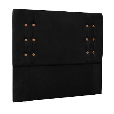 Cabeceira Decorativa 1,40m Kors Suede Preto