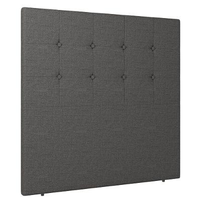 Cabeceira Cama Box Casal Queen Size Luana 160cm Linho Cinza - Abmaza