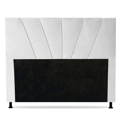 Cabeceira Cama Box Casal King Size Dallas 195cm Branco