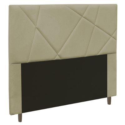 Cabeceira Cama Box Casal Queen Size Mali 160cm Corano Bege
