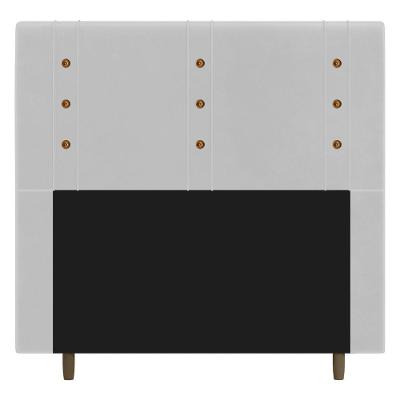 Cabeceira Cama Box Casal Queen Size Roma 160cm Branco