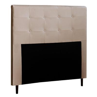 Cabeceira Cama Box Casal King Luna 193cm Corano Bege