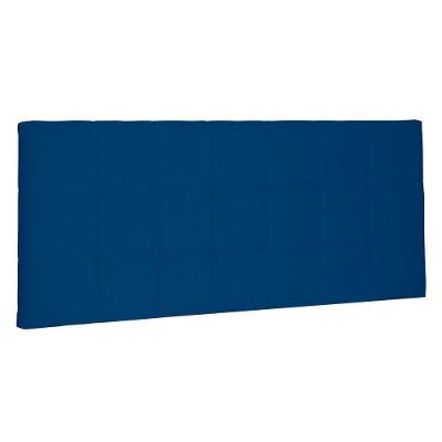 Cabeceira Estofada Box Casal Queen 160cm Azul Marinho