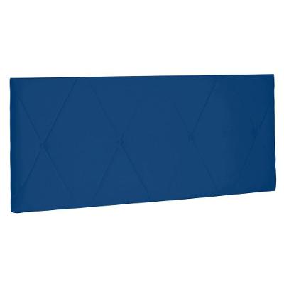 Cabeceira Estofada Box Casal Queen 160cm Azul Marinho