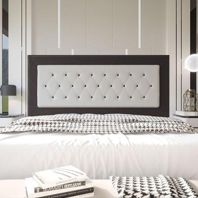 Cabeceira Casal 1,95m Havana Suede Marrom Dal Poz Estofados