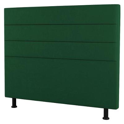 Cabeceira Casal Queen Size Malik 160cm Suede Verde