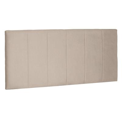 Cabeceira Estofada Box Casal Queen Ravenna 160cm Bege