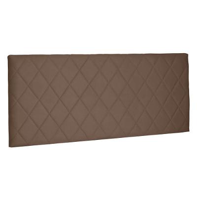 Cabeceira Estofada Box Casal Queen Esmeralda 160cm Caramelo