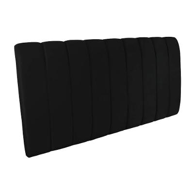 Cabeceira Painel Olivia Casal 140cm Preto