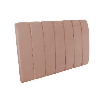 Cabeceira Painel Olivia Solteiro 90cm Rosê