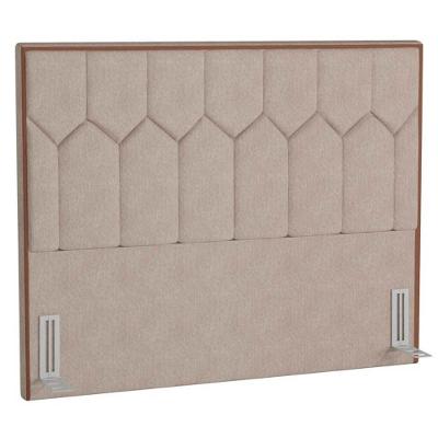 Cabeceira Cama Box Casal 140Cm Órion P02 Linho Areia