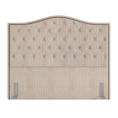 Cabeceira Casal 140Cm Siena P02 Linho Bege Cru - Mpozenato