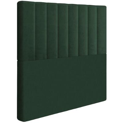 Cabeceira Solteiro 88 Cm Dubai Veludo Verde Soon Verde