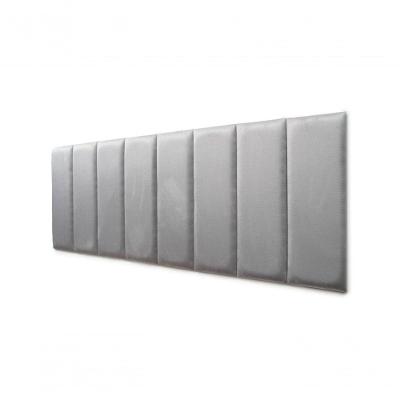 Placas Cabeceira Queen 160cm X 60cm 8 Placas Suede Cinza