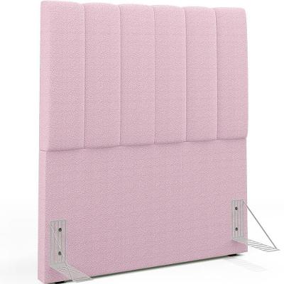 Cabeceira Cama Box Solteiro 100cm Dália W01 Bouclê Rosê