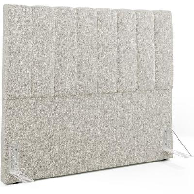 Cabeceira Cama Box Casal 140cm Dália W01 Bouclê Creme