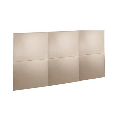 Painel de Cama Box Estofada Casal/Queen Lucca (6 Unidades) Linho Bouclê Creme - Rufato