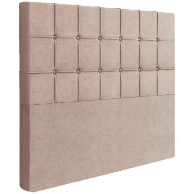 Cabeceira Casal 138 Cm Lots Veludo Rose Soon Rose