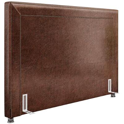 Cabeceira Cama Box Casal 140cm P05 Berlim Corino Marrom