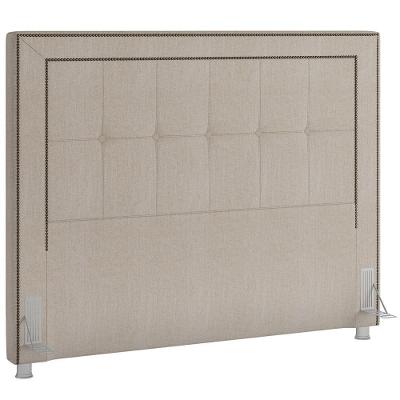 Cabeceira Cama Box Casal 140cm P05 Atenas Creme