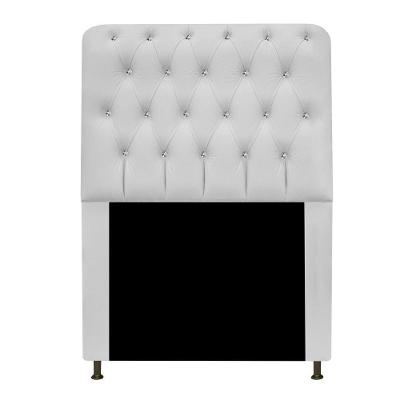 Cabeceira Solteiro 90 Cm Para Cama Box Corano Branco