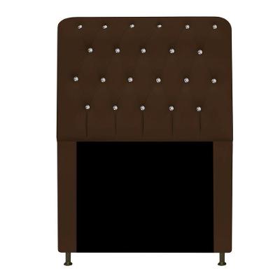Cabeceira Solteiro 90 Cm Para Cama Box Corano Marrom