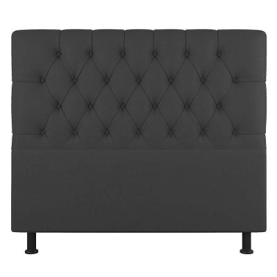 Cabeceira Cama Box Casal Queen Size Nice 160cm Linho Cinza - Abmaza