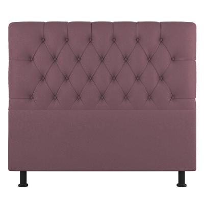 Cabeceira Cama Box Casal Queen Size Nice 160cm Suede Rosê - Abmaza