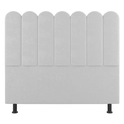 Cabeceira Cama Box Casal Queen Size Lana 160cm Sintético Branco - Abmaza