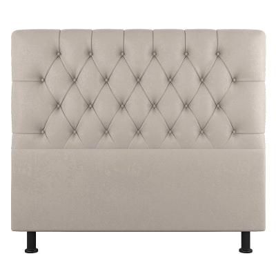 Cabeceira Cama Box Casal Nice 140cm Suede Bege - Abmaza