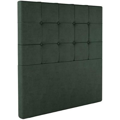 Cabeceira Solteiro 88 Cm Berlin Veludo Verde Soon Verde