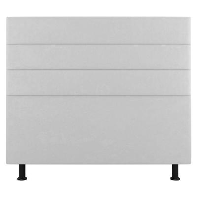 Cabeceira Cama Box Casal Malik 140cm Sintético Branco - Abmaza