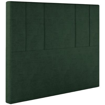 Cabeceira Casal 138 Cm Madrid Veludo Verde Soon Verde